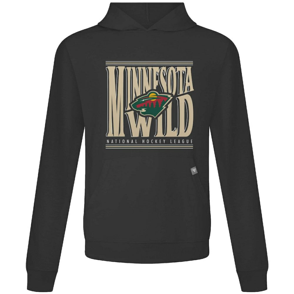 Minnesota Wild Levelwear Relay Powerhouse Pullover Hoodie Black