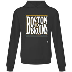 Boston Bruins Levelwear Relay Powerhouse Pullover Hoodie Black