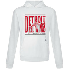 Detroit Red Wings Levelwear Relay Powerhouse Pullover Hoodie White