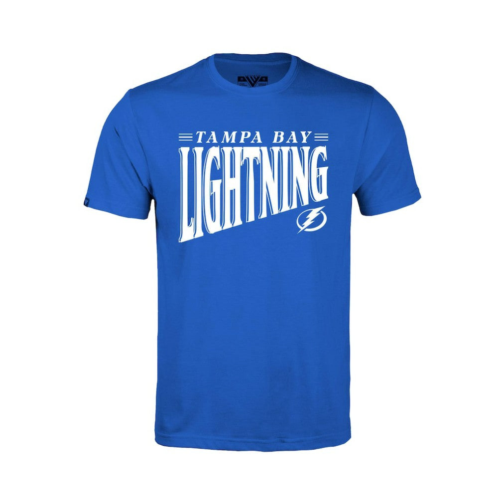 Tampa Bay Lightning Levelwear Youth Little Richmond Tally T-Shirt Royal