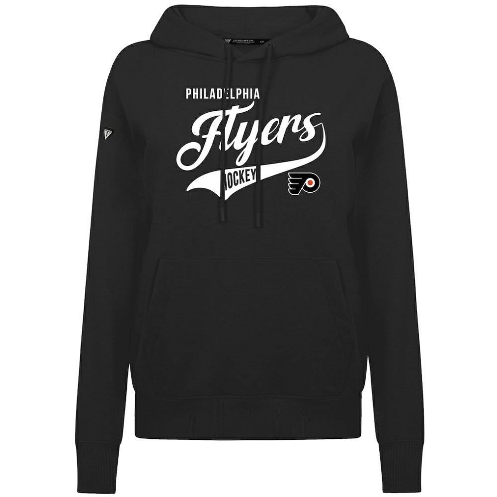 Philadelphia Flyers Levelwear Women's Adorn Glide Pullover Hoodie Black