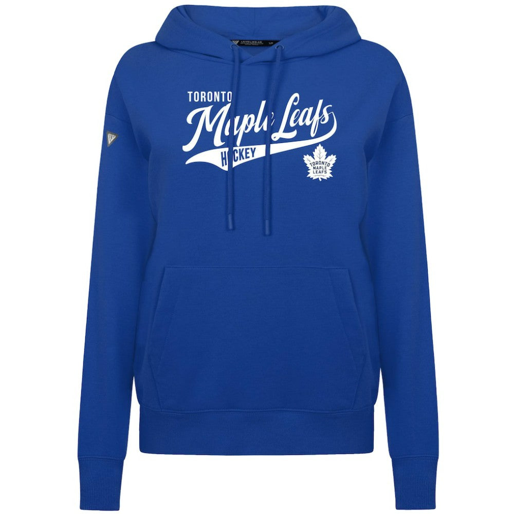 Toronto Maple Leafs Levelwear Women's Adorn Glide Pullover Hoodie Royal