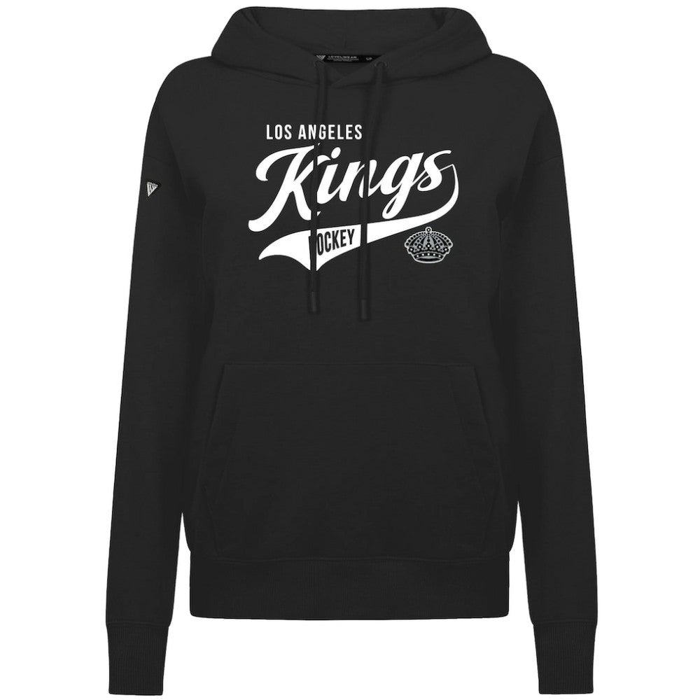 Los Angeles Kings Levelwear Women's Adorn Glide Pullover Hoodie Black