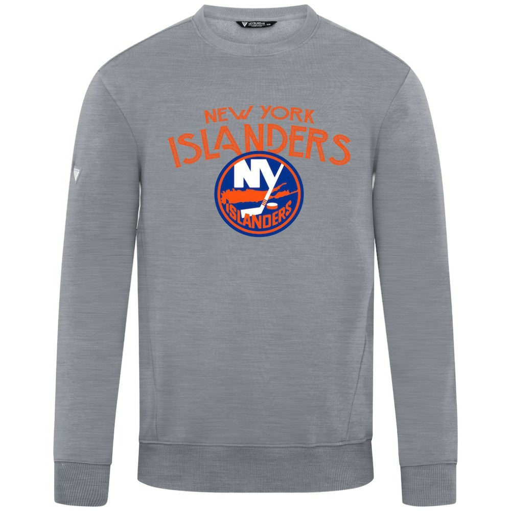 New York Islanders Levelwear Zane Mission Sweatshirt Gray