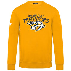 Nashville Predators Levelwear Zane Mission Sweatshirt Gold