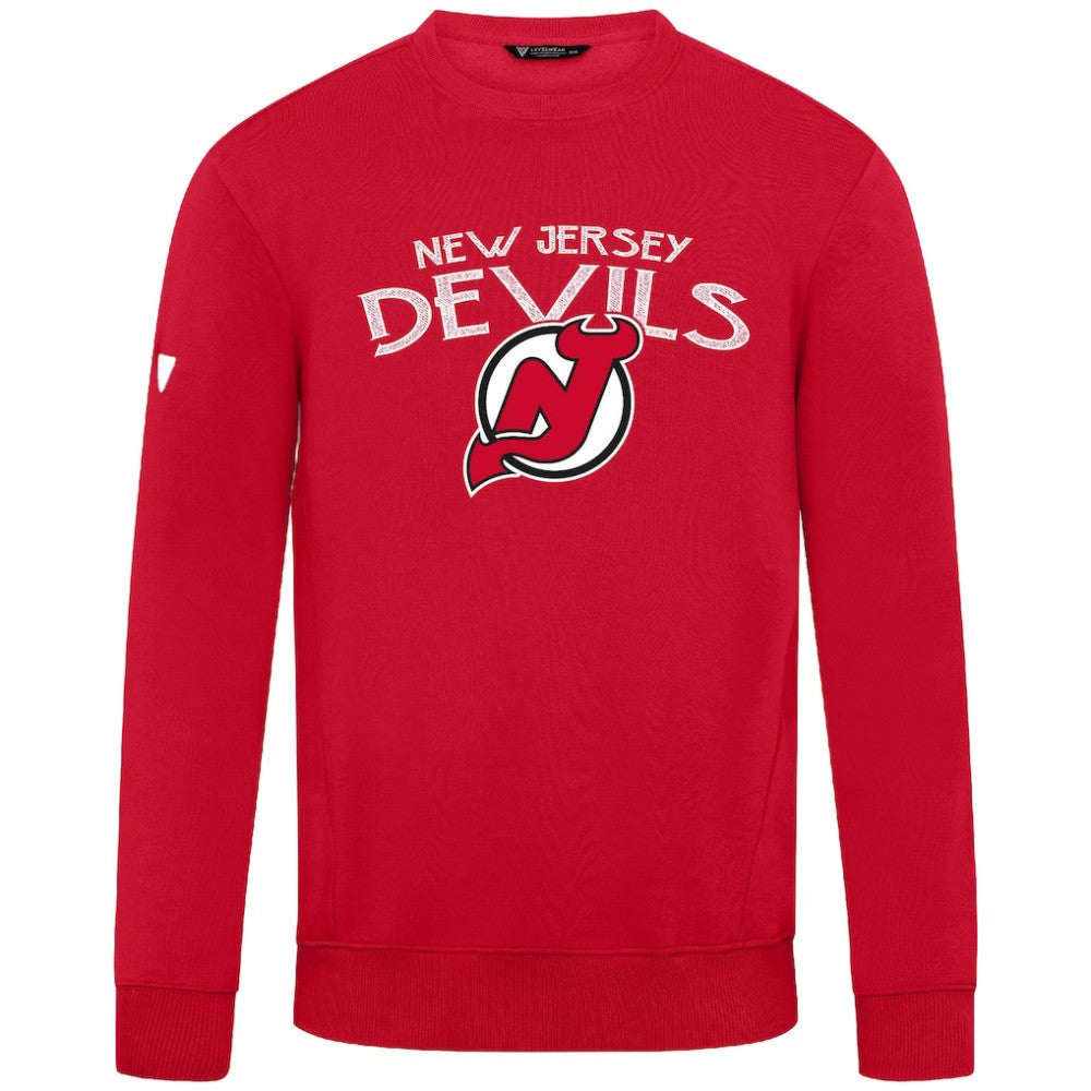 New Jersey Devils Levelwear Zane Mission Sweatshirt Red