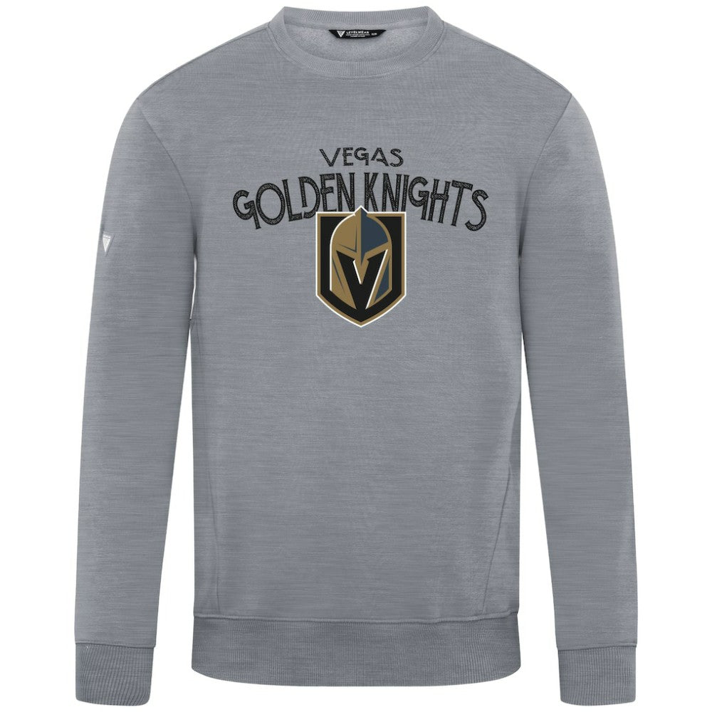 Vegas Golden Knights Levelwear Zane Mission Sweatshirt Gray