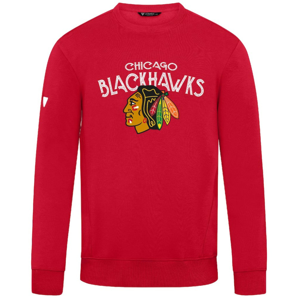 Chicago Blackhawks Levelwear Zane Mission Sweatshirt Red
