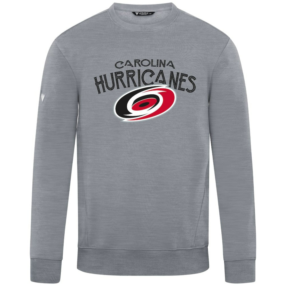 Carolina Hurricanes Levelwear Zane Mission Sweatshirt Gray