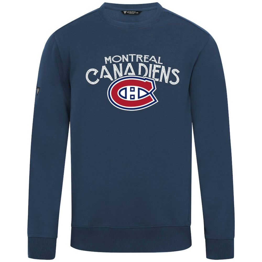 Montreal Canadiens Levelwear Zane Mission Sweatshirt Navy