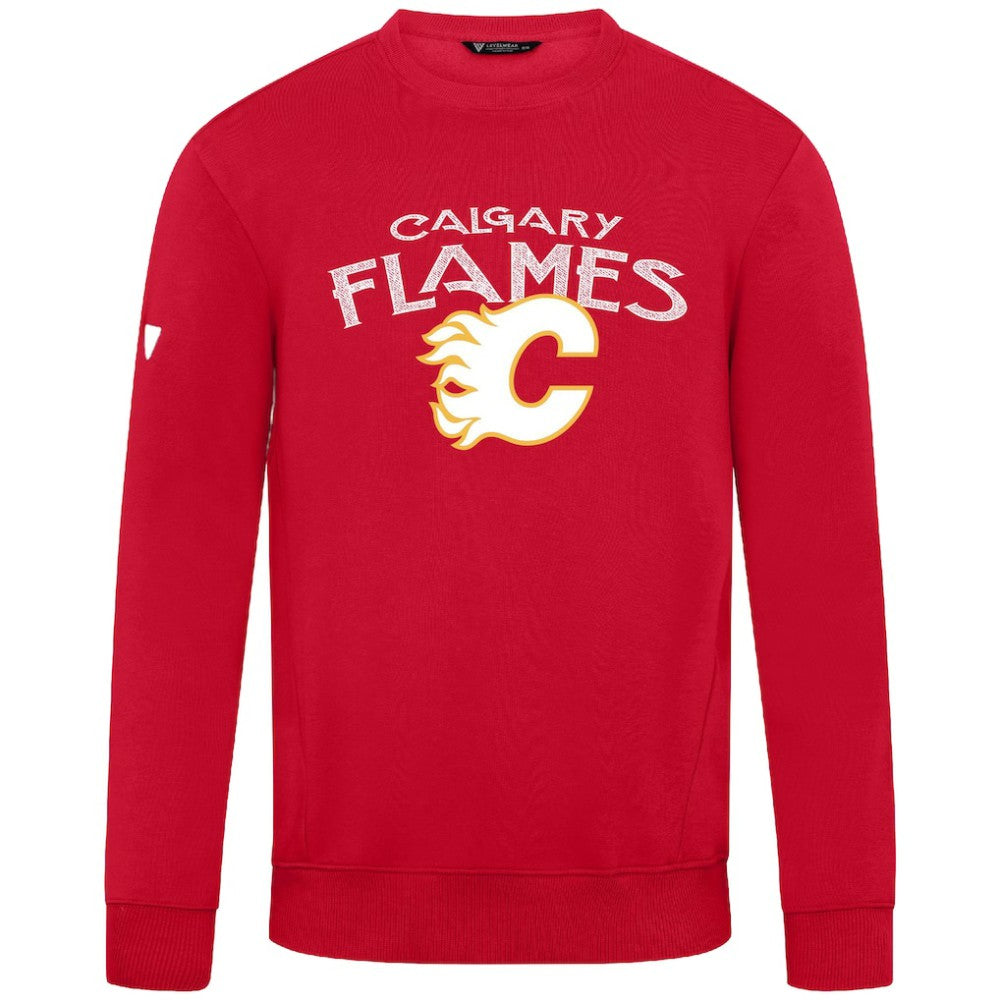 Calgary Flames Levelwear Zane Mission Sweatshirt Red