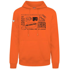 Philadelphia Flyers Levelwear Podium Campaign Pullover Hoodie Orange