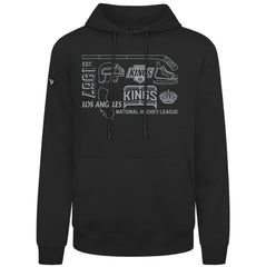 Los Angeles Kings Levelwear Podium Campaign Pullover Hoodie Black