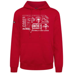 Florida Panthers Levelwear Podium Campaign Pullover Hoodie Red