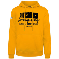 Pittsburgh Penguins Levelwear Podium Response Pullover Hoodie Gold