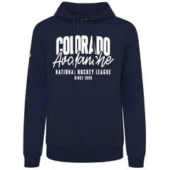 Colorado Avalanche Levelwear Podium Response Pullover Hoodie Navy
