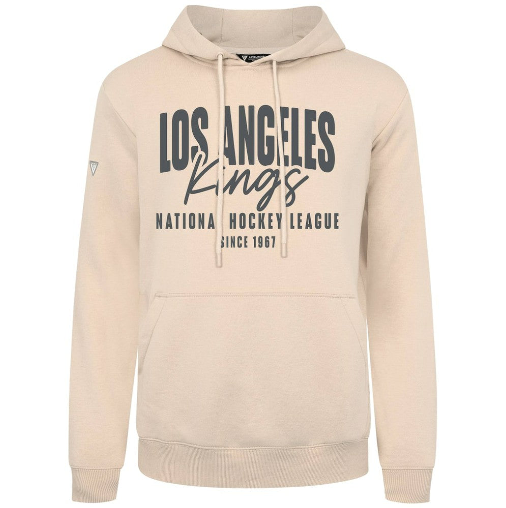 Los Angeles Kings Levelwear Podium Response Pullover Hoodie Khaki