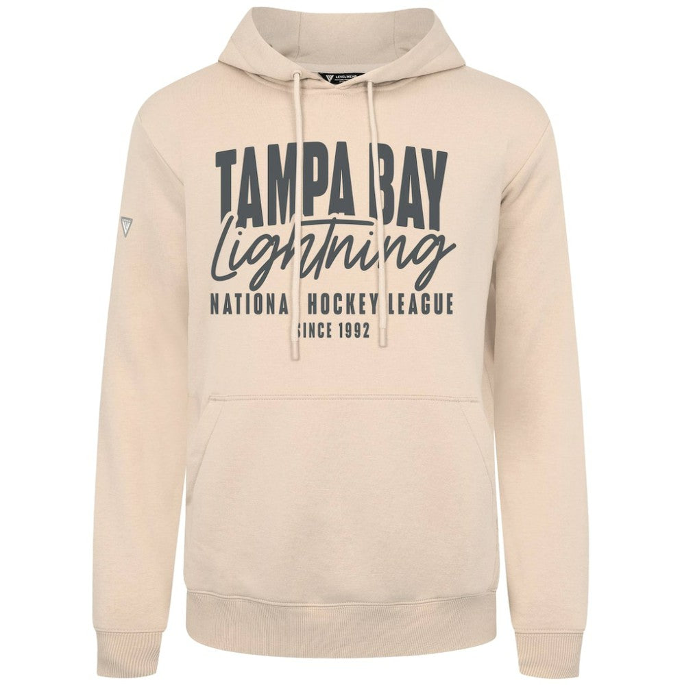 Tampa Bay Lightning Levelwear Podium Response Pullover Hoodie Khaki
