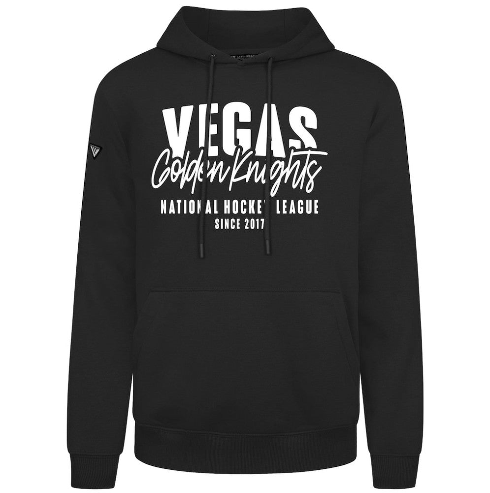 Vegas Golden Knights Levelwear Podium Response Pullover Hoodie Black
