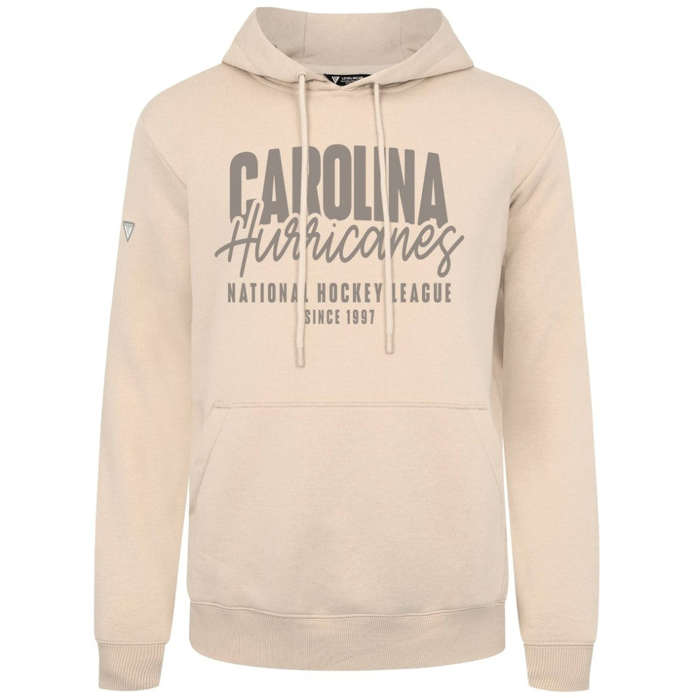 Carolina Hurricanes Levelwear Podium Response Pullover Hoodie Khaki