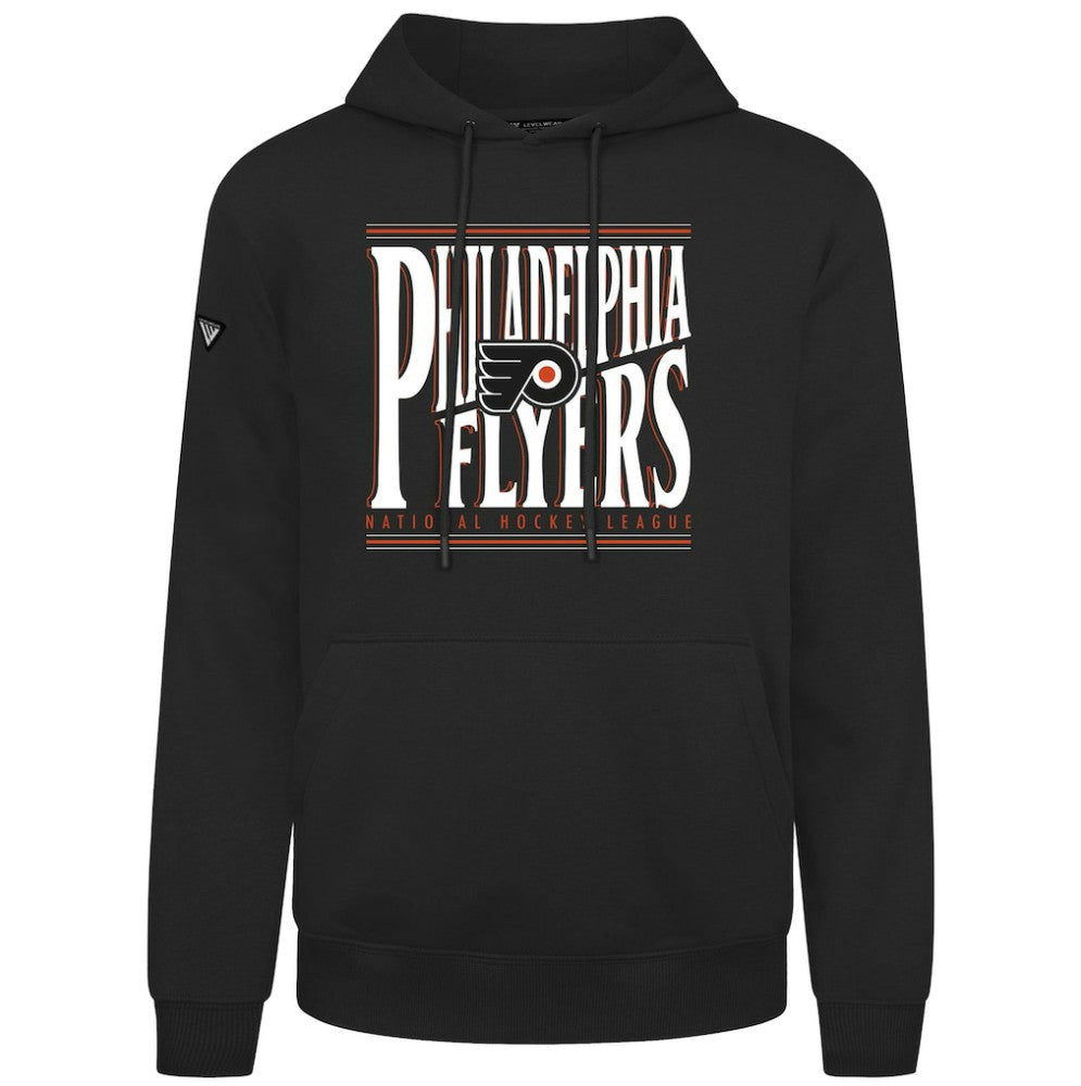 Philadelphia Flyers Levelwear Podium Powerhouse Pullover Hoodie Black