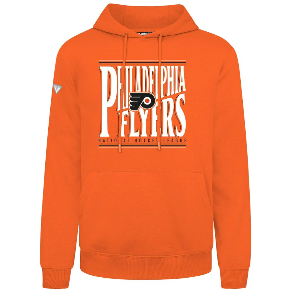 Philadelphia Flyers Levelwear Podium Powerhouse Pullover Hoodie Orange