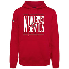 New Jersey Devils Levelwear Podium Powerhouse Pullover Hoodie Red