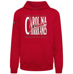 Carolina Hurricanes Levelwear Podium Powerhouse Pullover Hoodie Red