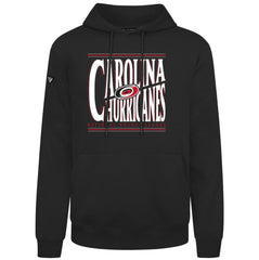 Carolina Hurricanes Levelwear Podium Powerhouse Pullover Hoodie Black