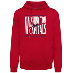 Washington Capitals Levelwear Podium Powerhouse Pullover Hoodie Red