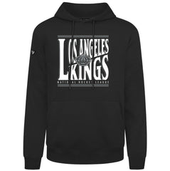 Los Angeles Kings Levelwear Podium Powerhouse Pullover Hoodie Black