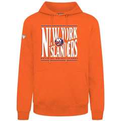 New York Islanders Levelwear Podium Powerhouse Pullover Hoodie Orange