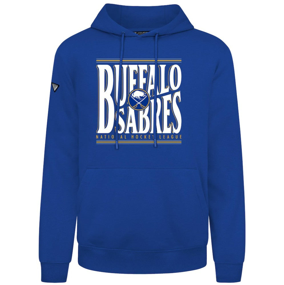 Buffalo Sabres Levelwear Podium Powerhouse Pullover Hoodie Royal