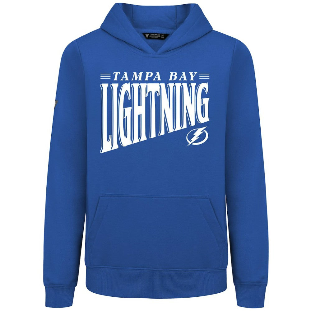 Tampa Bay Lightning Levelwear Youth Jr Podium Tally Pullover Hoodie Royal