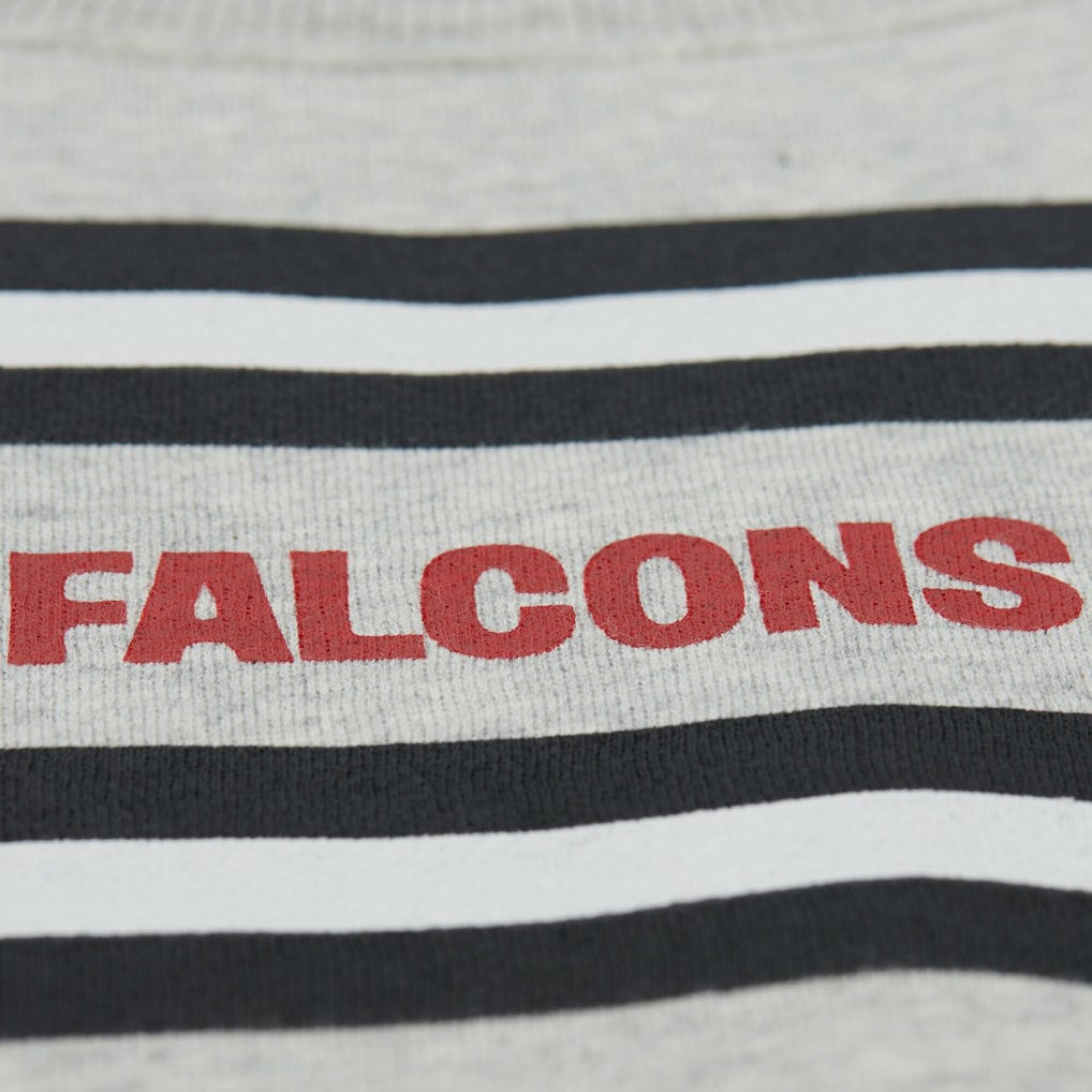 Atlanta Falcons All Over Print Vintage Fleece Crewneck Sweatshirt - Heather Gray cheap