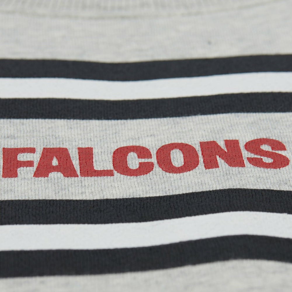 Atlanta Falcons All Over Print Vintage Fleece Crewneck Sweatshirt - Heather Gray cheap