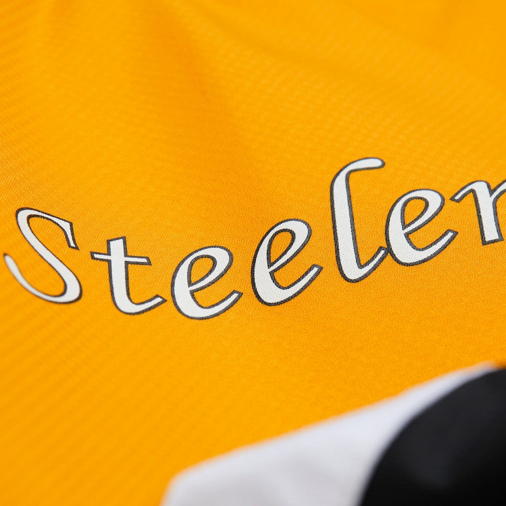 Pittsburgh Steelers Tie Breaker Vintage Logo Lightweight Anorak Half-Zip Windbreaker - Gold/Black for sale