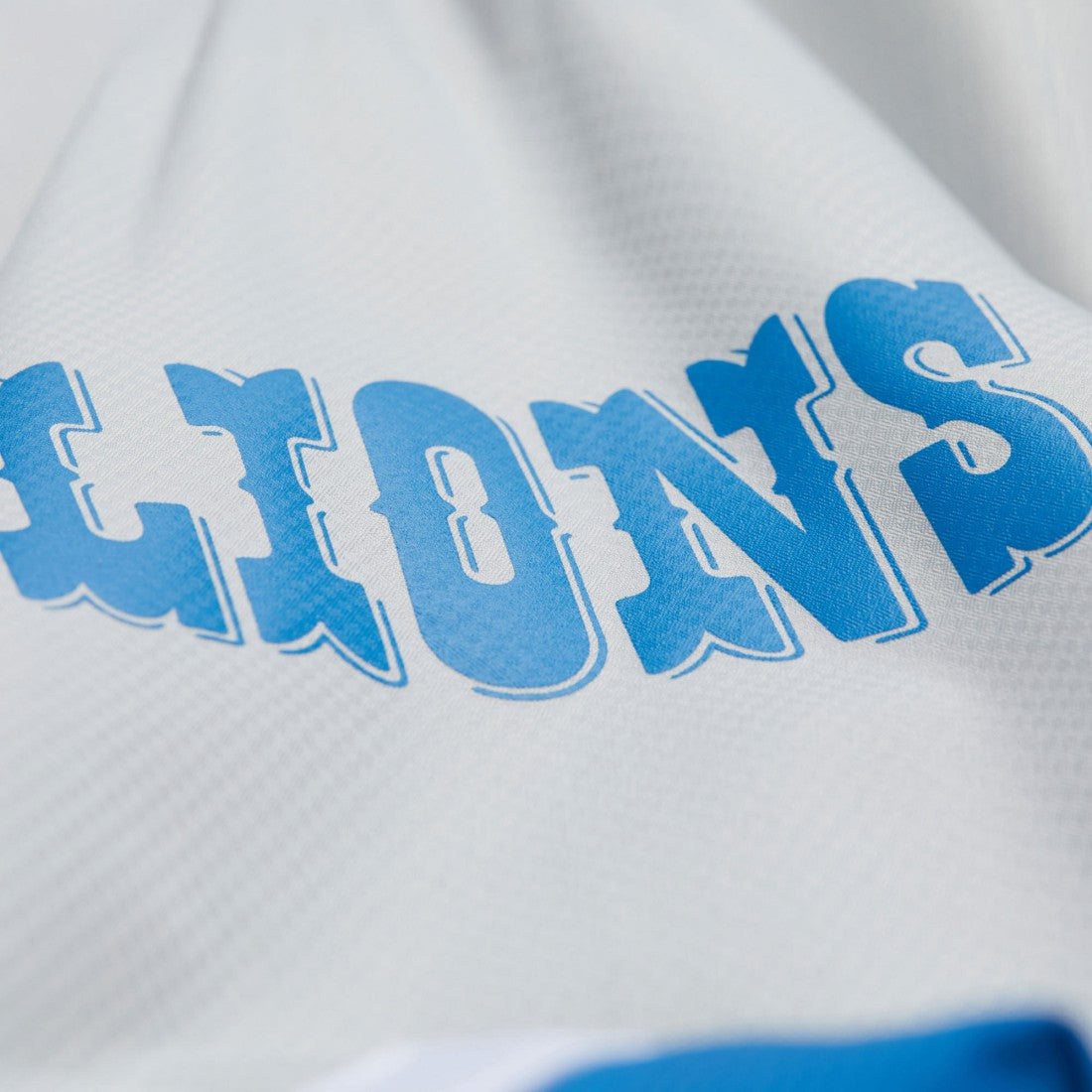 Detroit Lions Tie Breaker Vintage Logo Lightweight Anorak Half-Zip Windbreaker - Silver/Blue sale