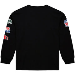 New York Jets Training Camp Vintage Logos Long Sleeve T-Shirt - Black on sale