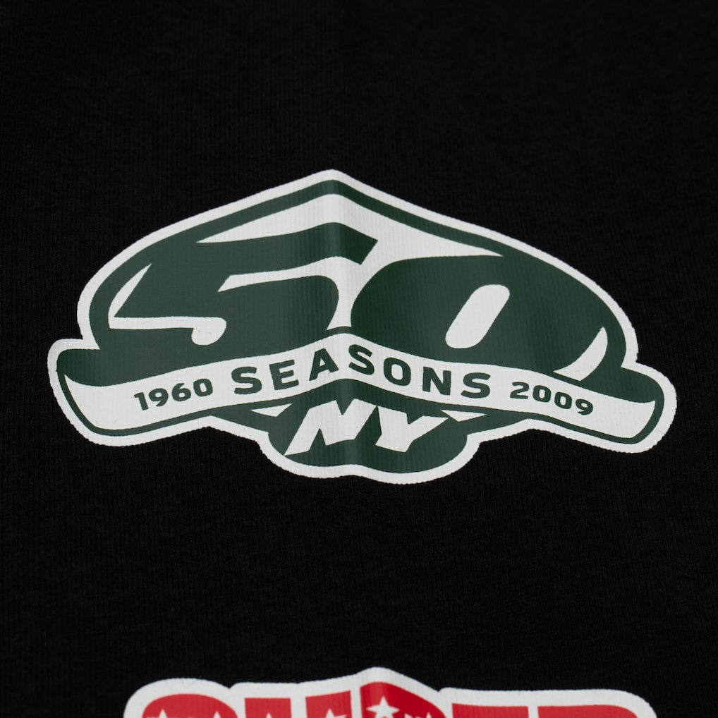 New York Jets Training Camp Vintage Logos Long Sleeve T-Shirt - Black on sale