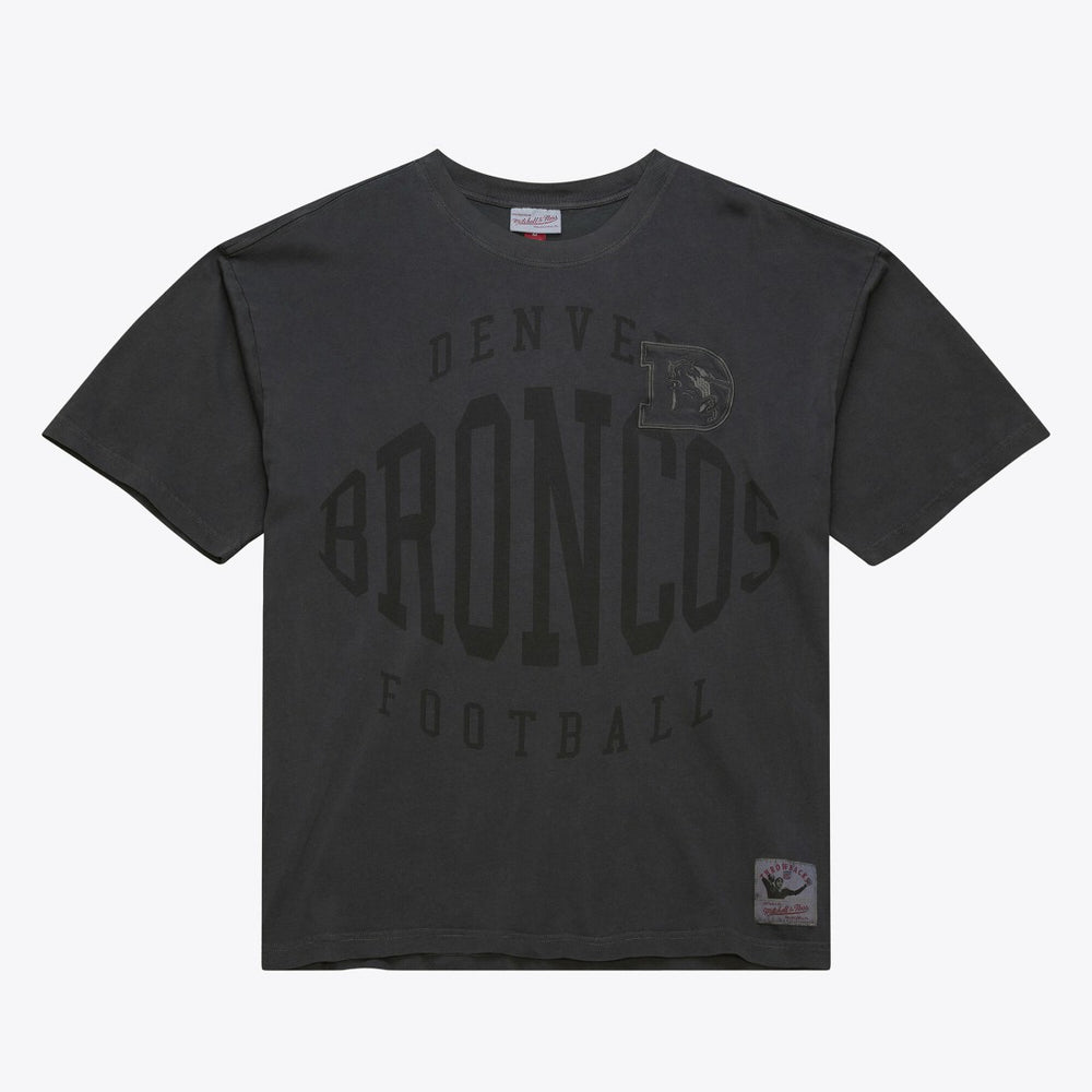 Denver Broncos Downtown Collection Premium Vintage Logo T-Shirt - Black outlet