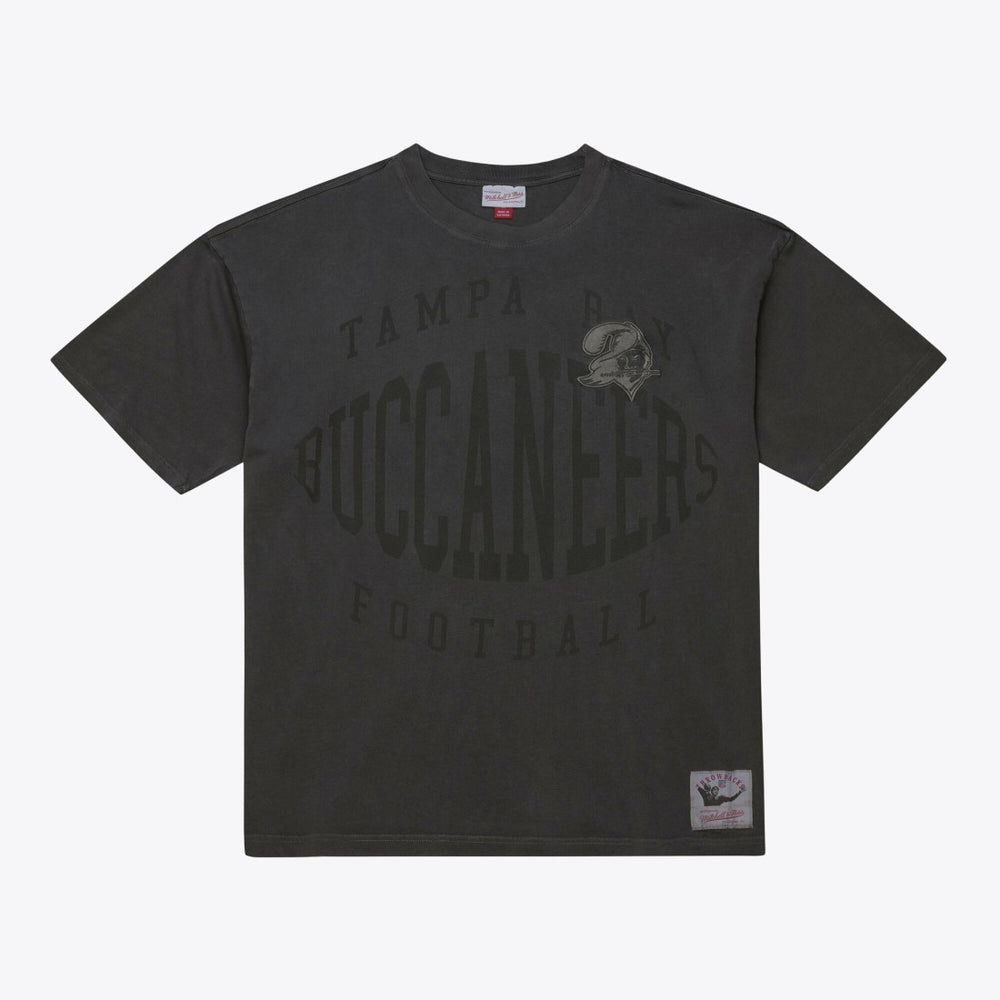 Tampa Bay Buccaneers Downtown Collection Premium Vintage Logo T-Shirt - Black cheap