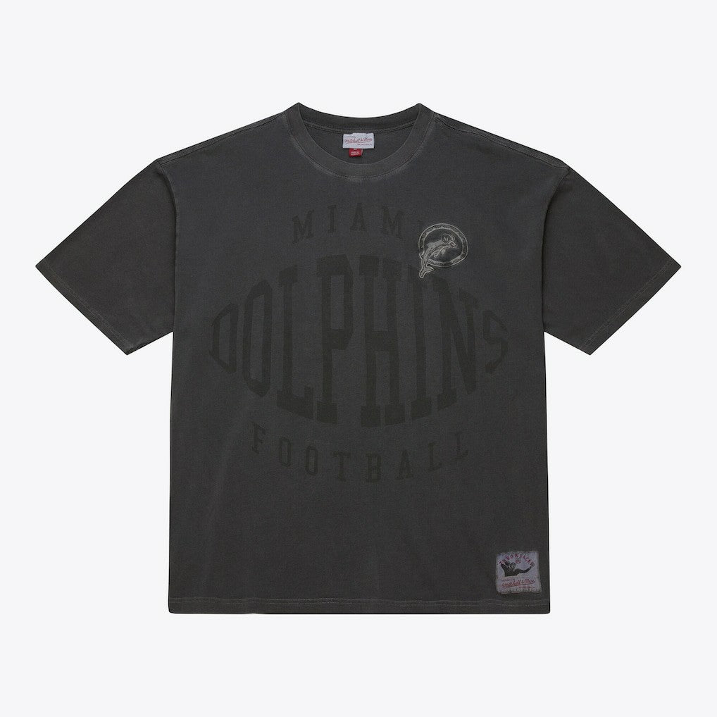 Miami Dolphins Downtown Collection Premium Vintage Logo T-Shirt - Black outlet