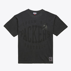 Green Bay Packers Downtown Collection Premium Vintage Logo T-Shirt - Black online