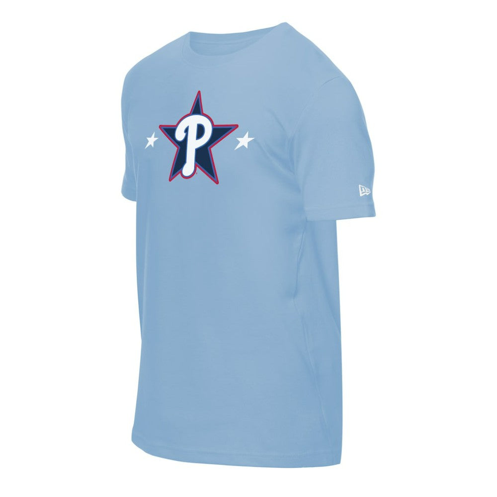 Philadelphia Phillies 2025 MLB All-Star Game Workout T-Shirt - Light Blue | New Era