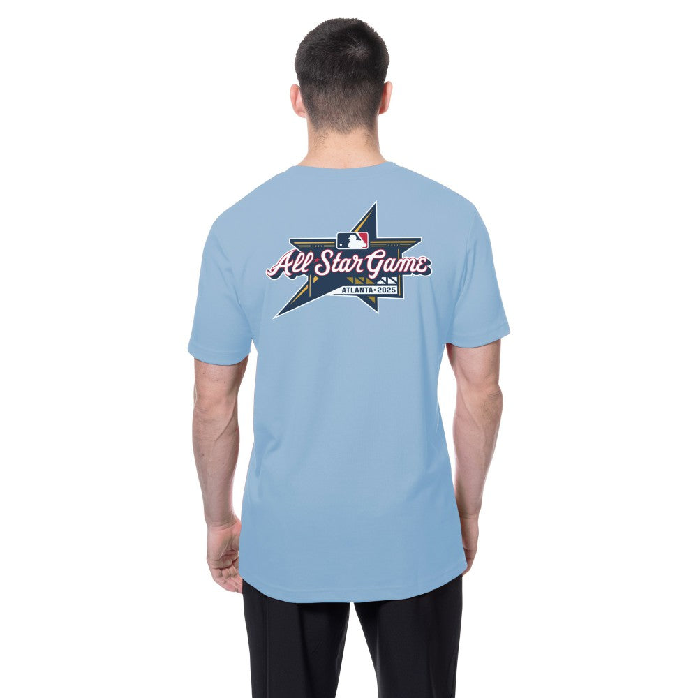 Milwaukee Brewers 2025 MLB All-Star Game Workout T-Shirt - Light Blue | New Era