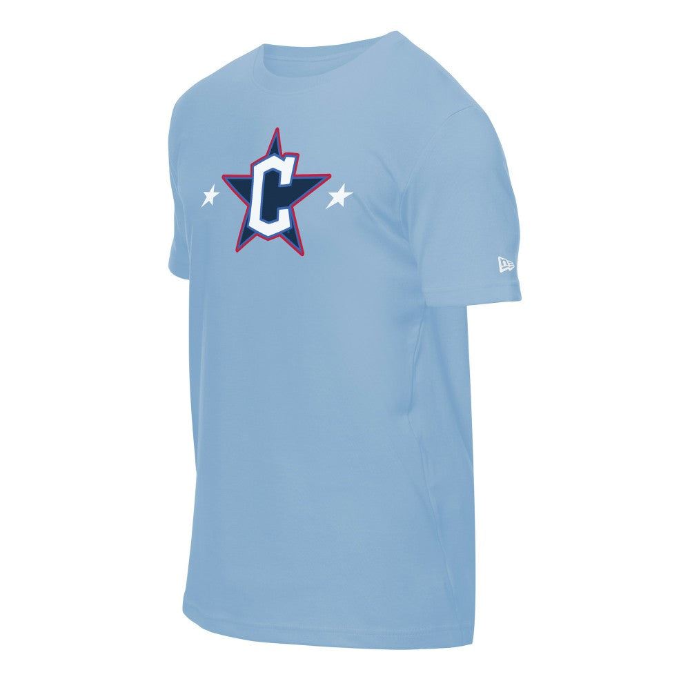 Cleveland Guardians 2025 MLB All-Star Game Workout T-Shirt - Light Blue | New Era