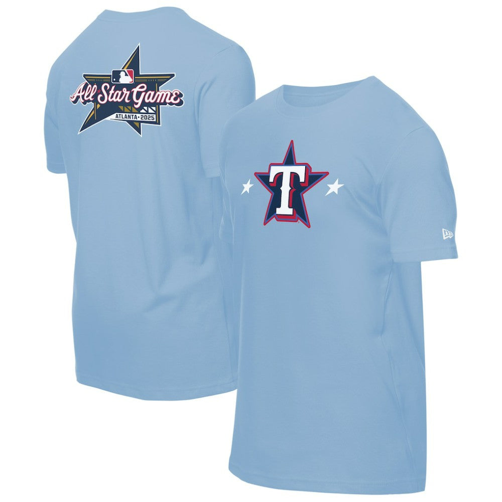 Texas Rangers 2025 MLB All-Star Game Workout T-Shirt - Light Blue | New Era
