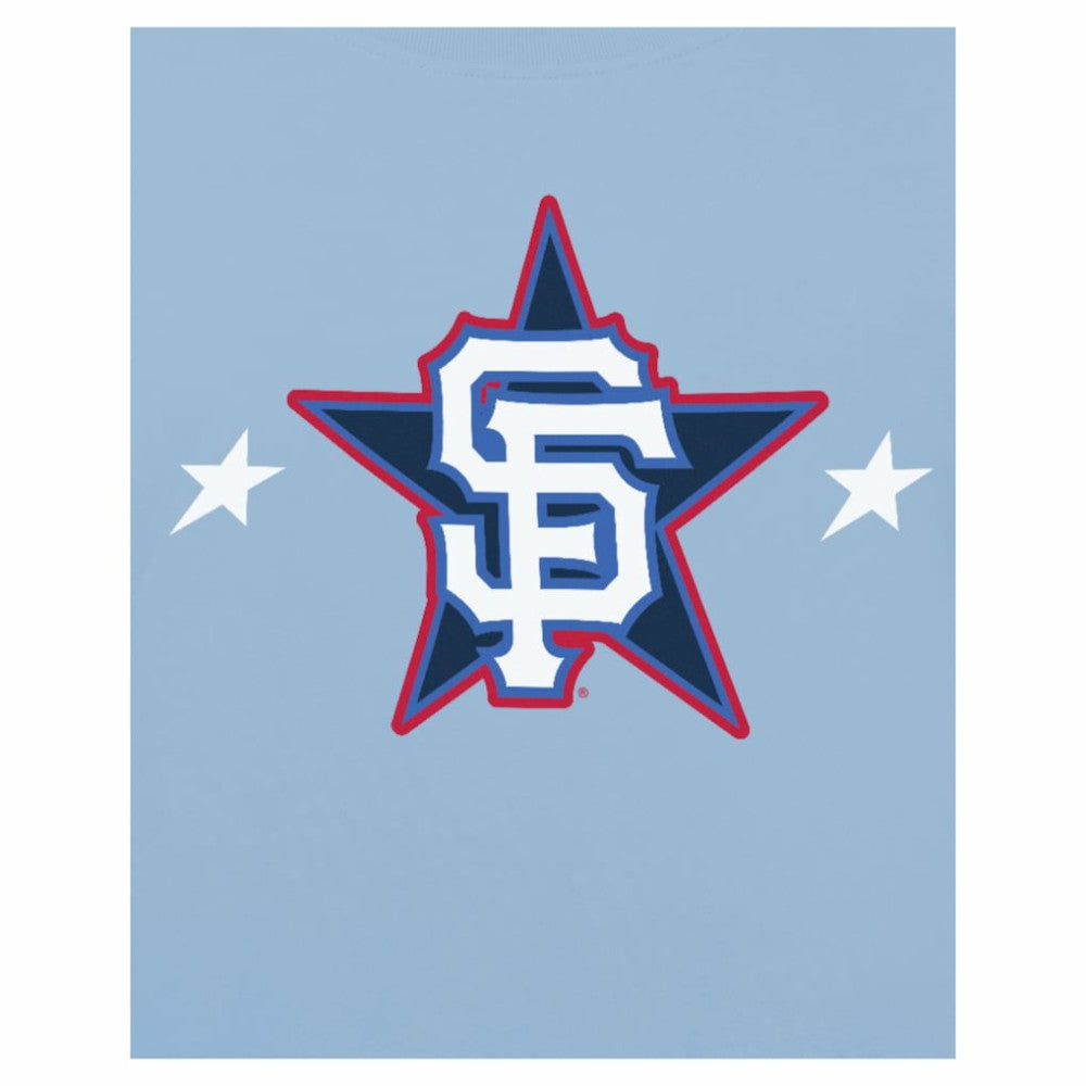 San Francisco Giants 2025 MLB All-Star Game Workout T-Shirt - Light Blue | New Era