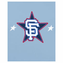 San Francisco Giants 2025 MLB All-Star Game Workout T-Shirt - Light Blue | New Era